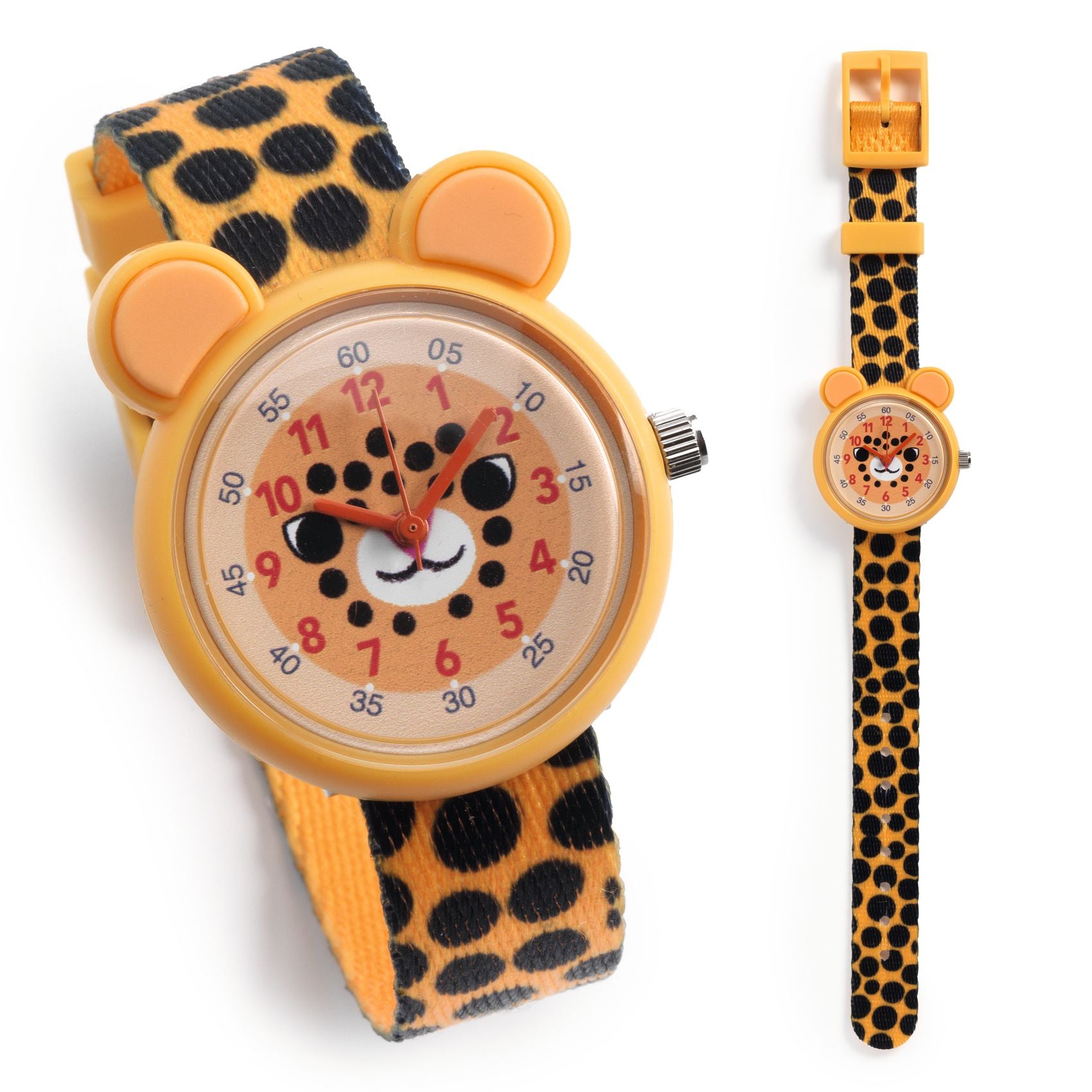 Orologio da polso per bambini, Ghepardo | Djeco DD00436