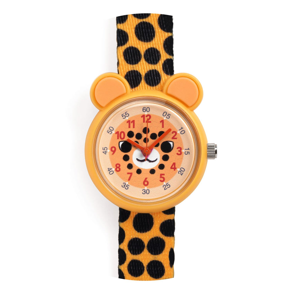 Orologio da polso per bambini, Ghepardo | Djeco DD00436
