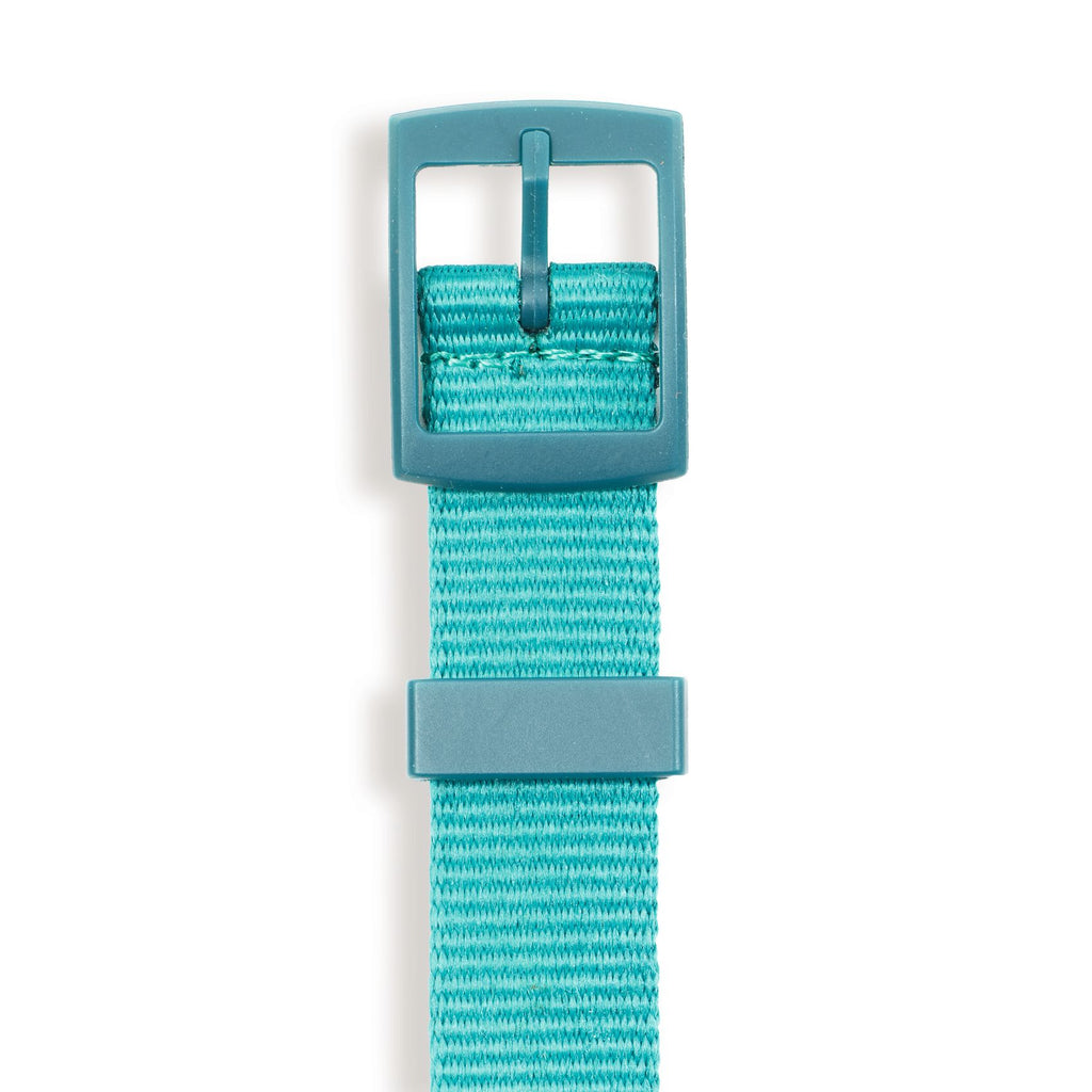 Vista posteriore del cinturino dell’orologio Green snakes di Djeco