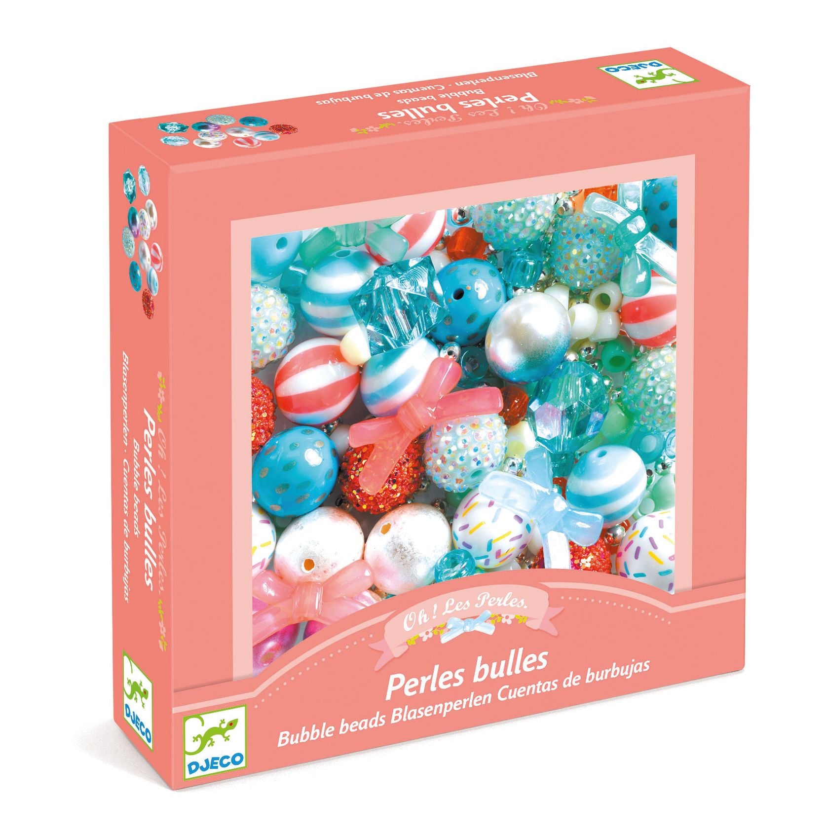 Djeco | Set perline a bolla Argento, 200pz