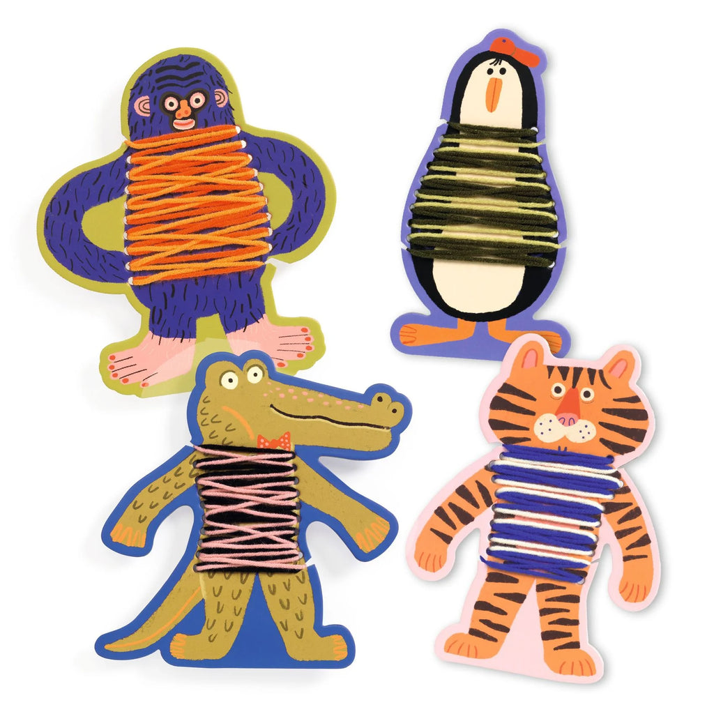 Premier tissage - Les pulls des animaux