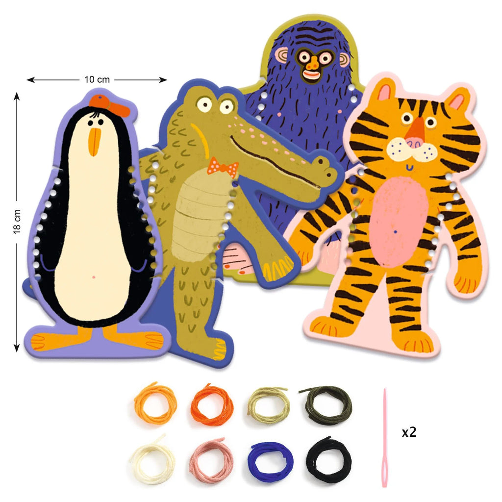 Premier tissage - Les pulls des animaux