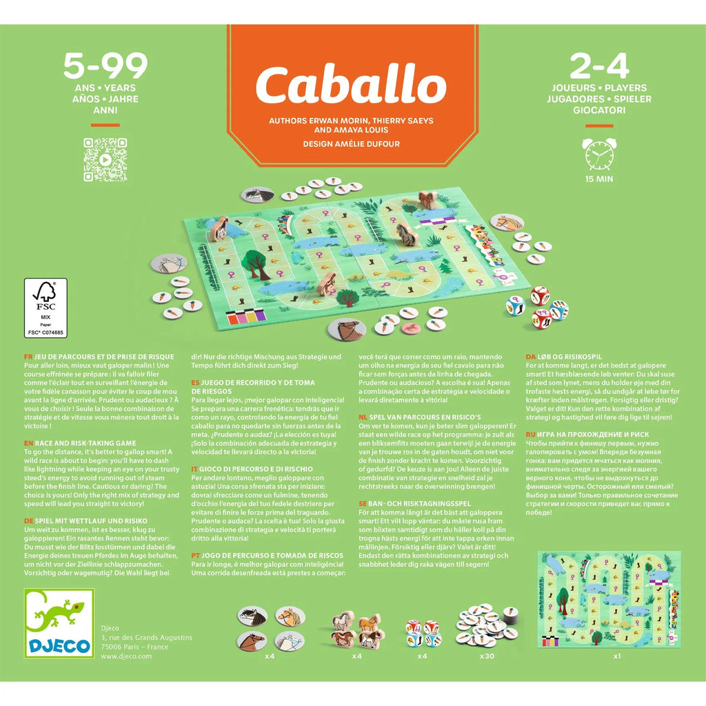 Caballo - Gioco di percorso e rischio
