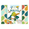 Wood and felt construction set, Buildo Dinos
