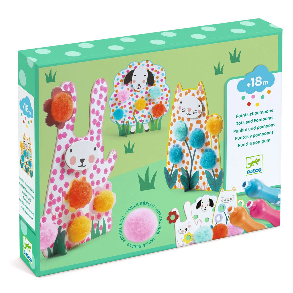 Gioco creativo, Punti e Pompom – Nell’Erba