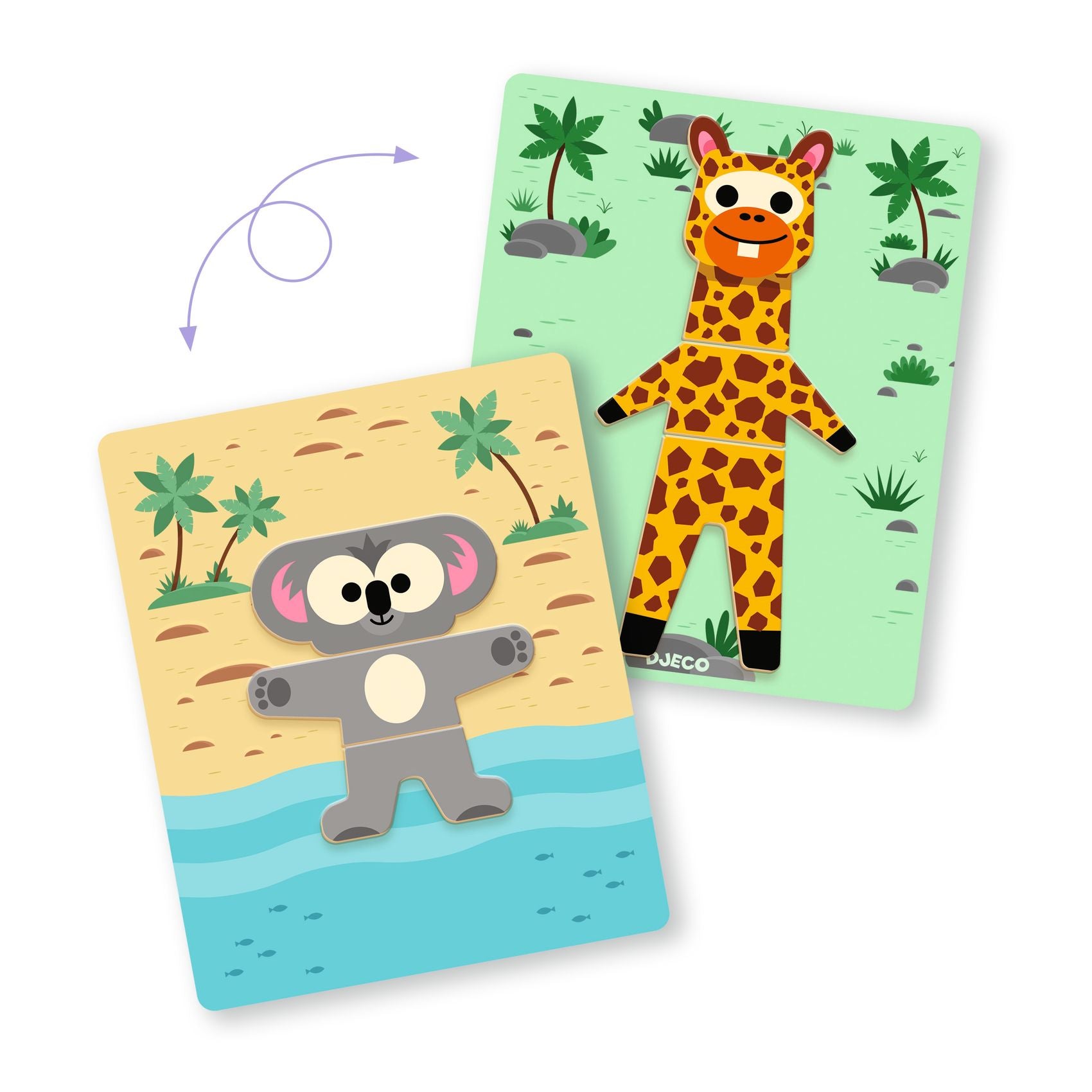 Gioco magnetico Mix'n'match