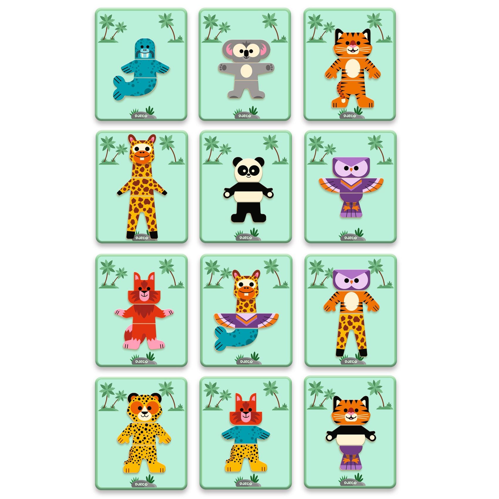 Gioco magnetico Mix'n'match