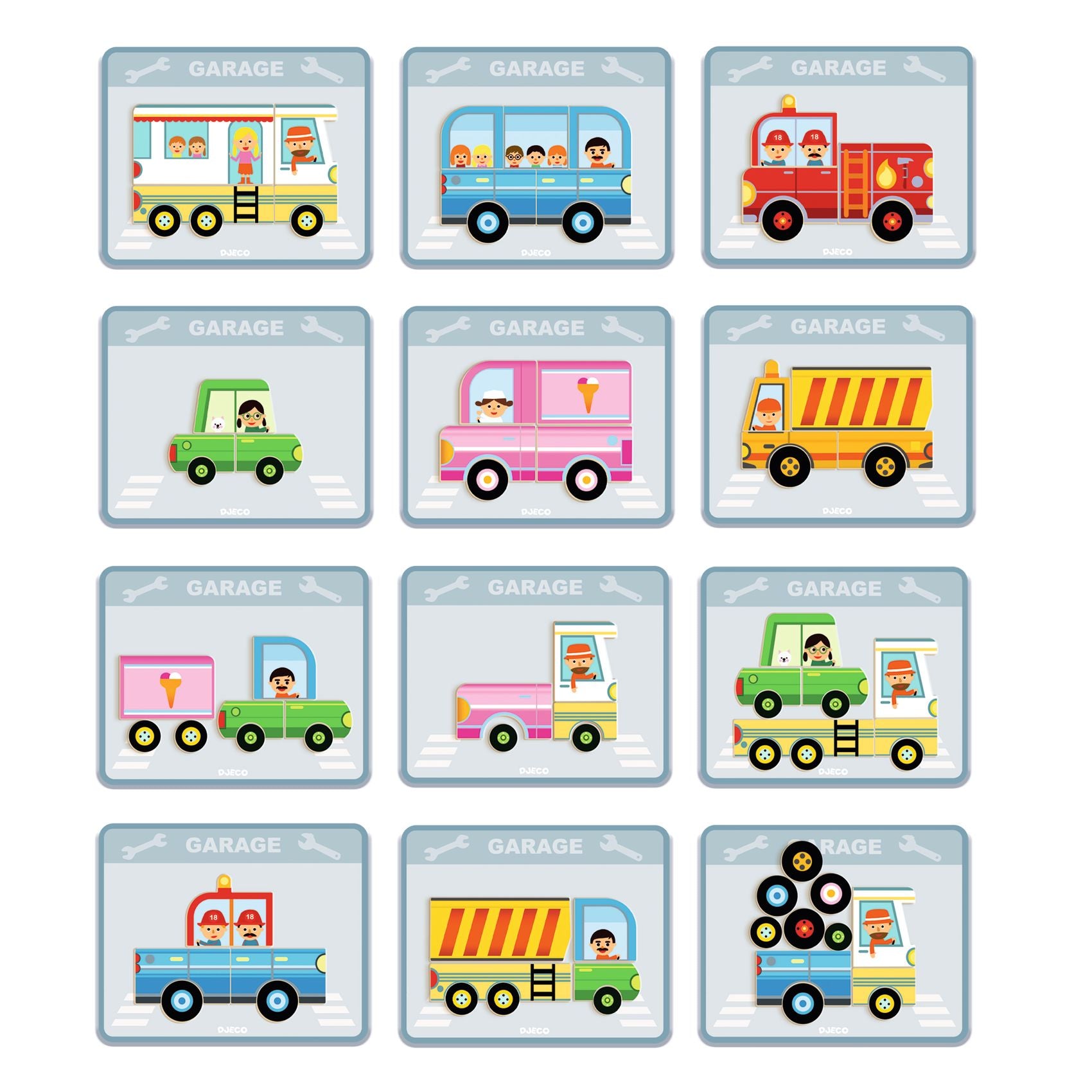 Gioco magnetico Veicoli