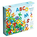 Lettere magnetiche in legno 83 pz