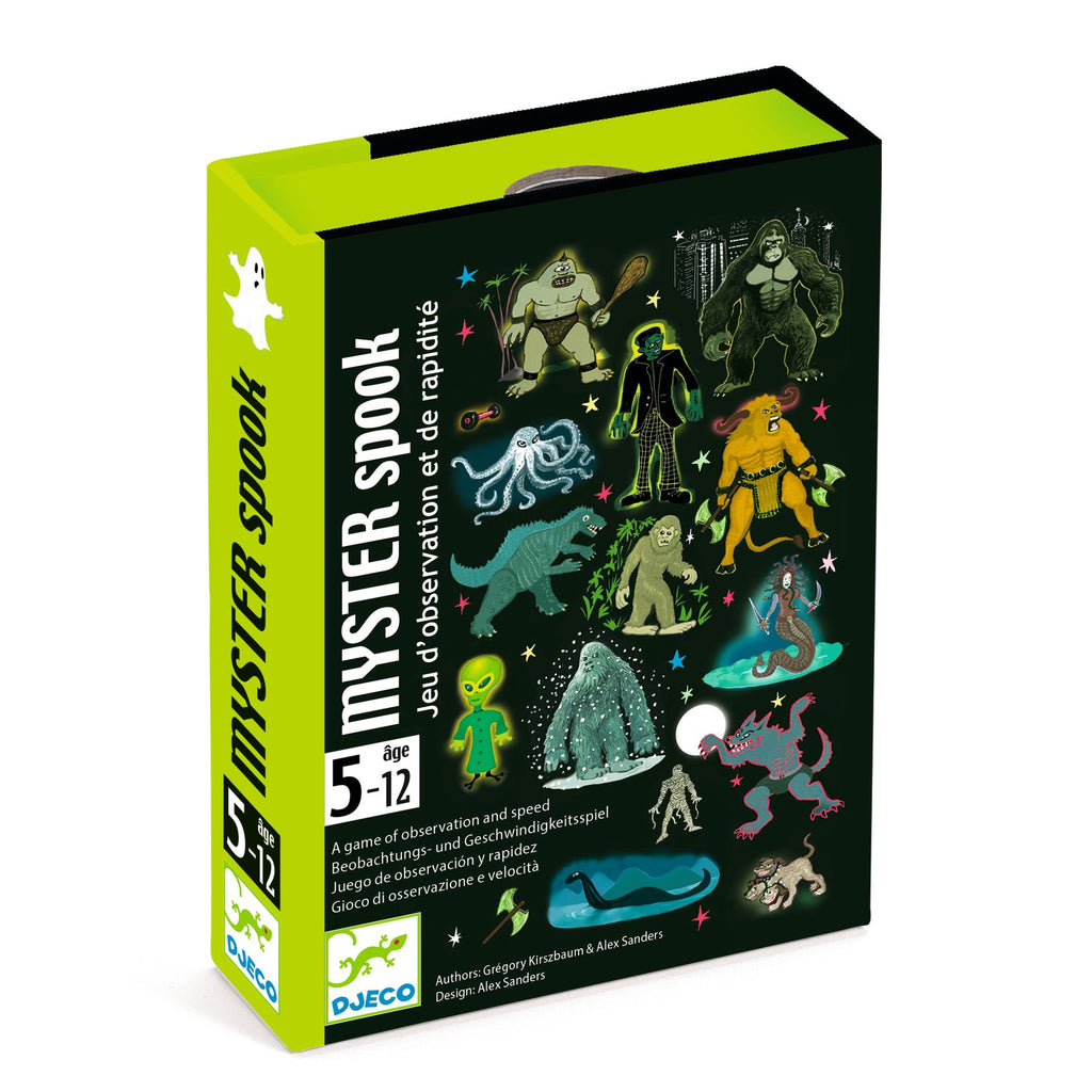 Myster Spook card game of observation