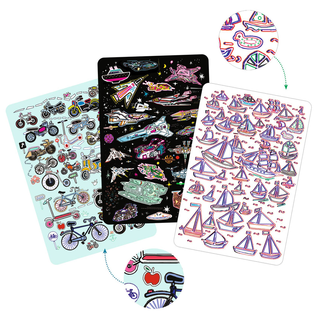 Gioco di carte osservazione e velocità, Myster travel