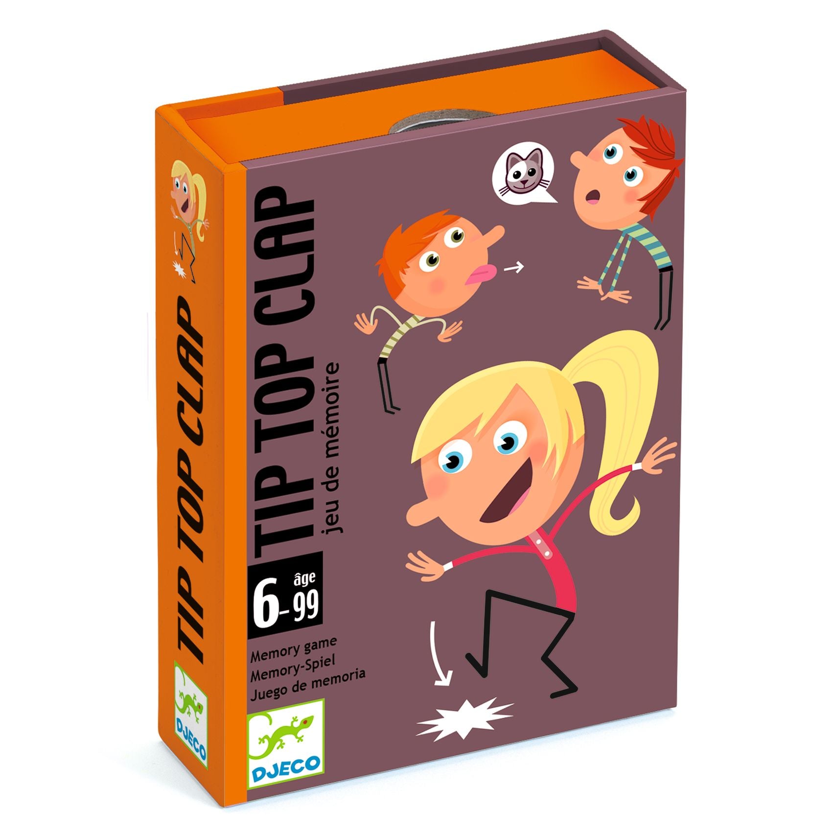 Gioco di carte memoria Tip Top Clap - Djeco