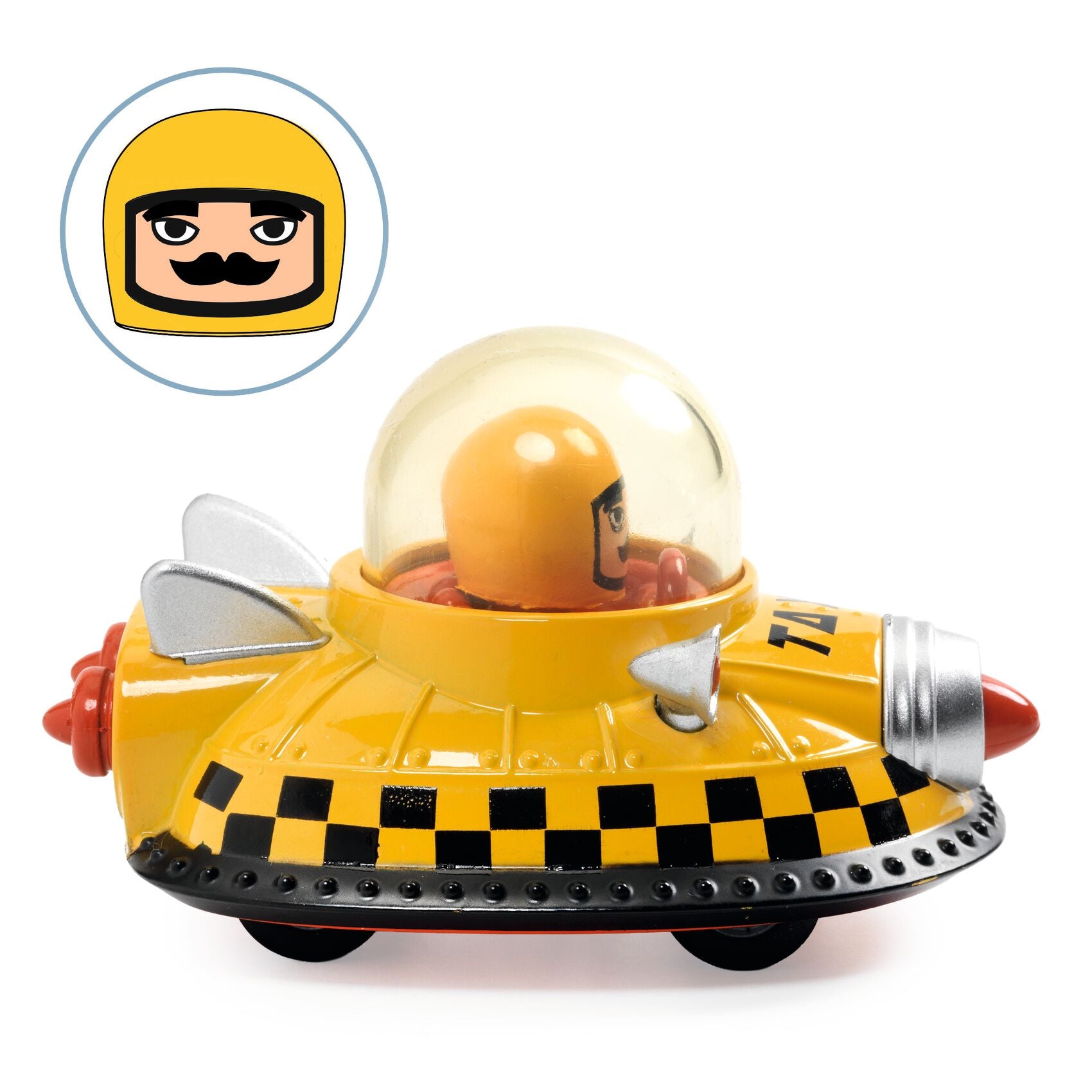 Metal car, Space taxi - Crazy Motors