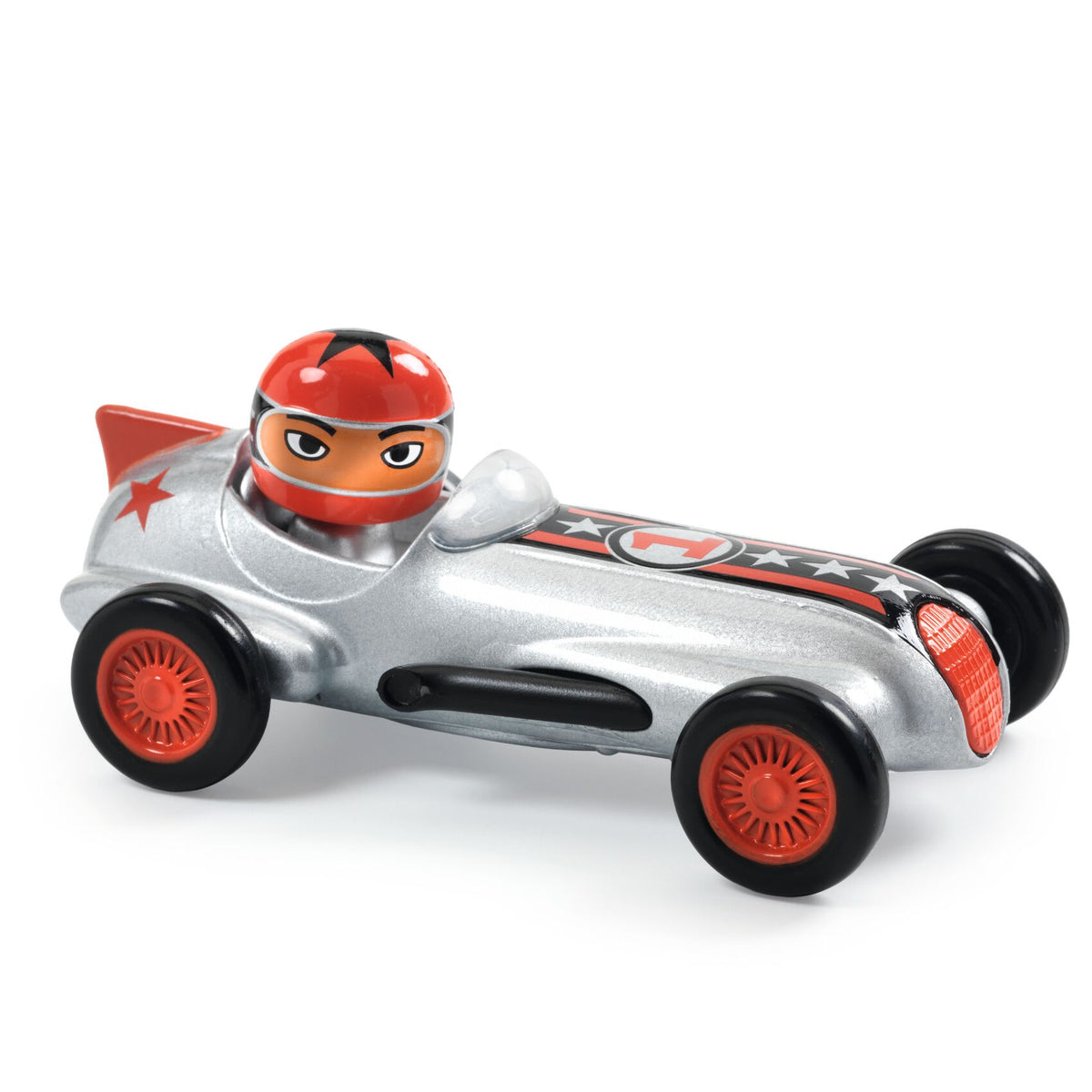 Voiture en métal, Silver Super Speed - Crazy Motors