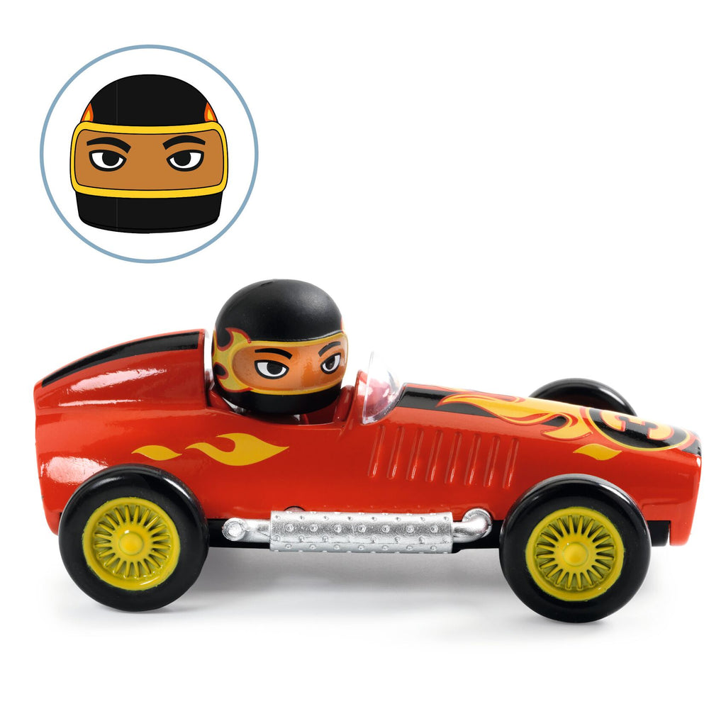 Voiture en métal, Red Super Speed - Crazy Motors