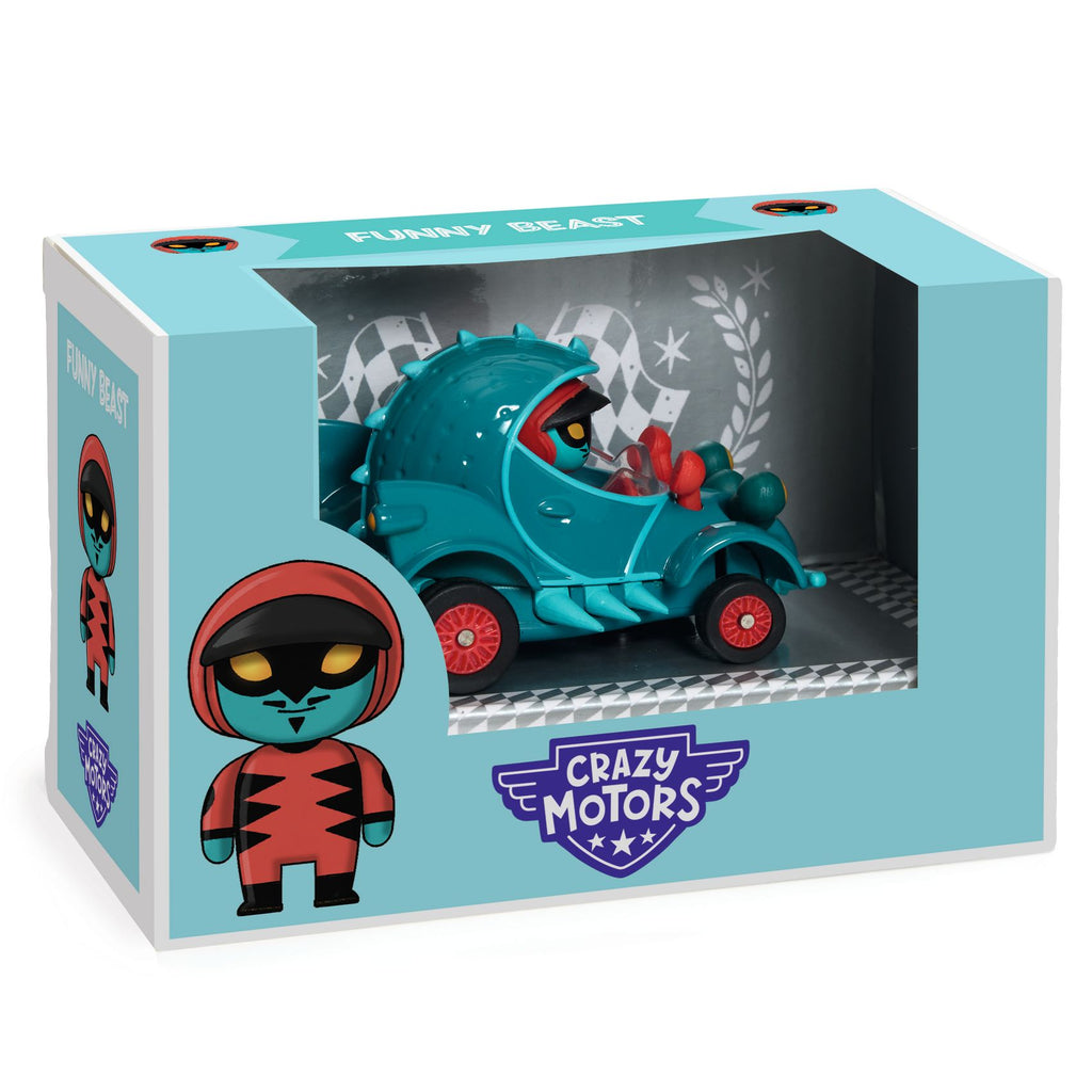 Metal toy car, Funny beast - Crazy Motors