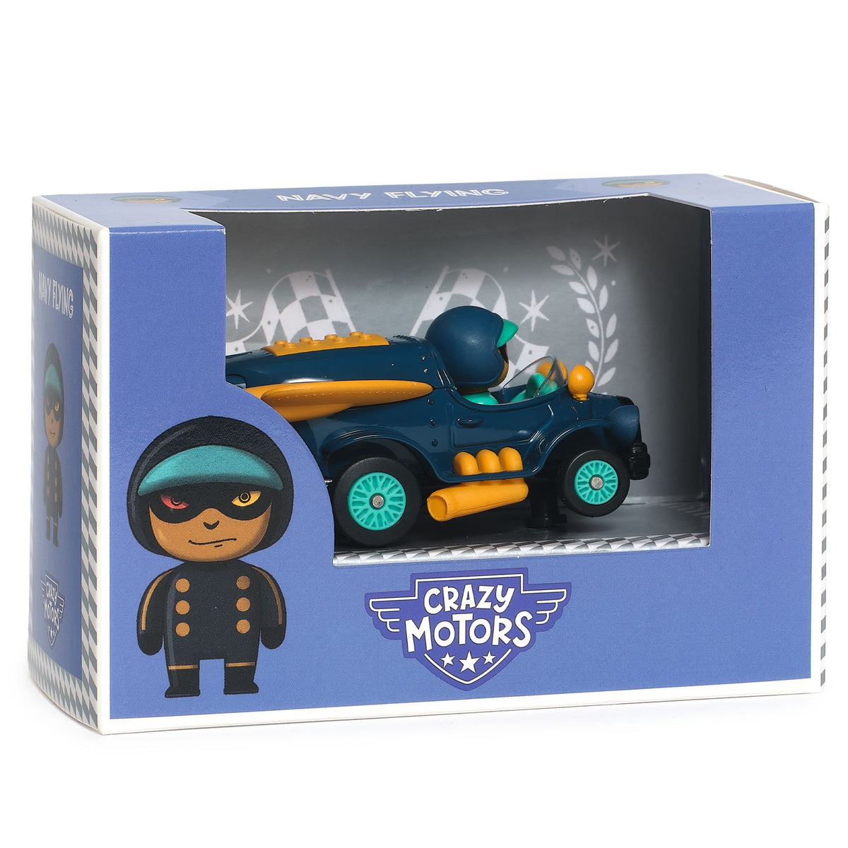 Macchinina in metallo, Navy Flying - Crazy Motors