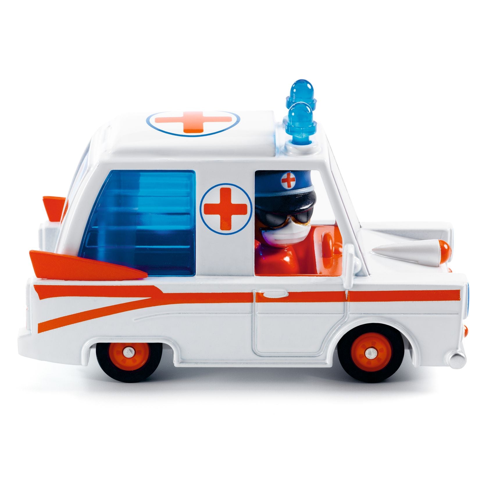 Metal Toy Car, Hurry Ambulance - Crazy Motors