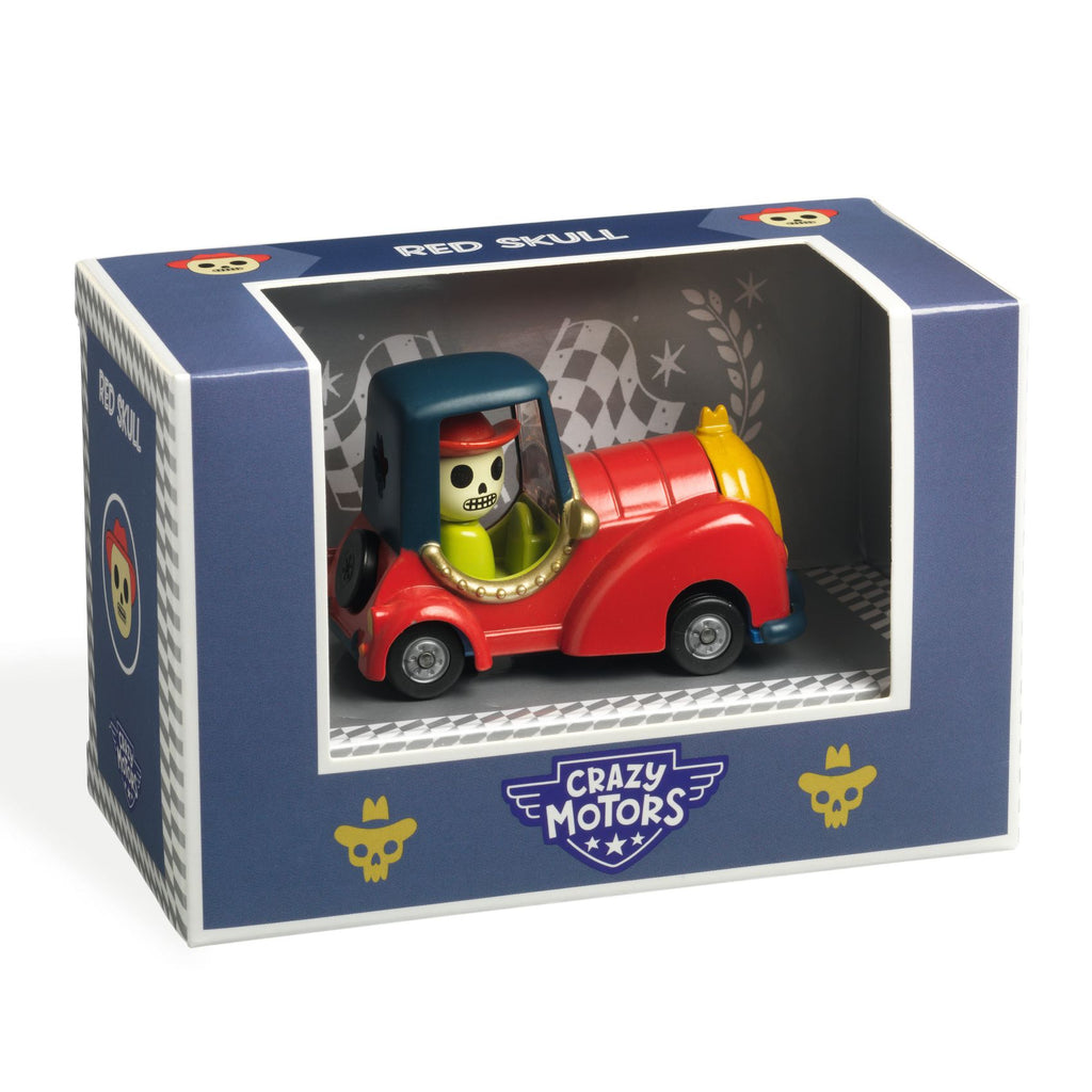 Macchinina in metallo, Red Skull - Crazy Motors - Djeco