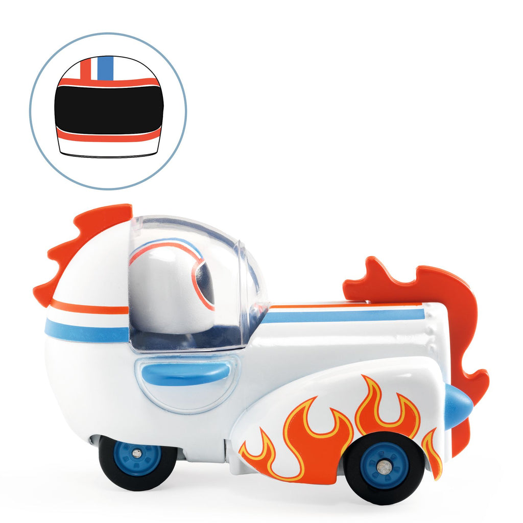 Macchinina in metallo, Astro Rocket - Crazy Motors