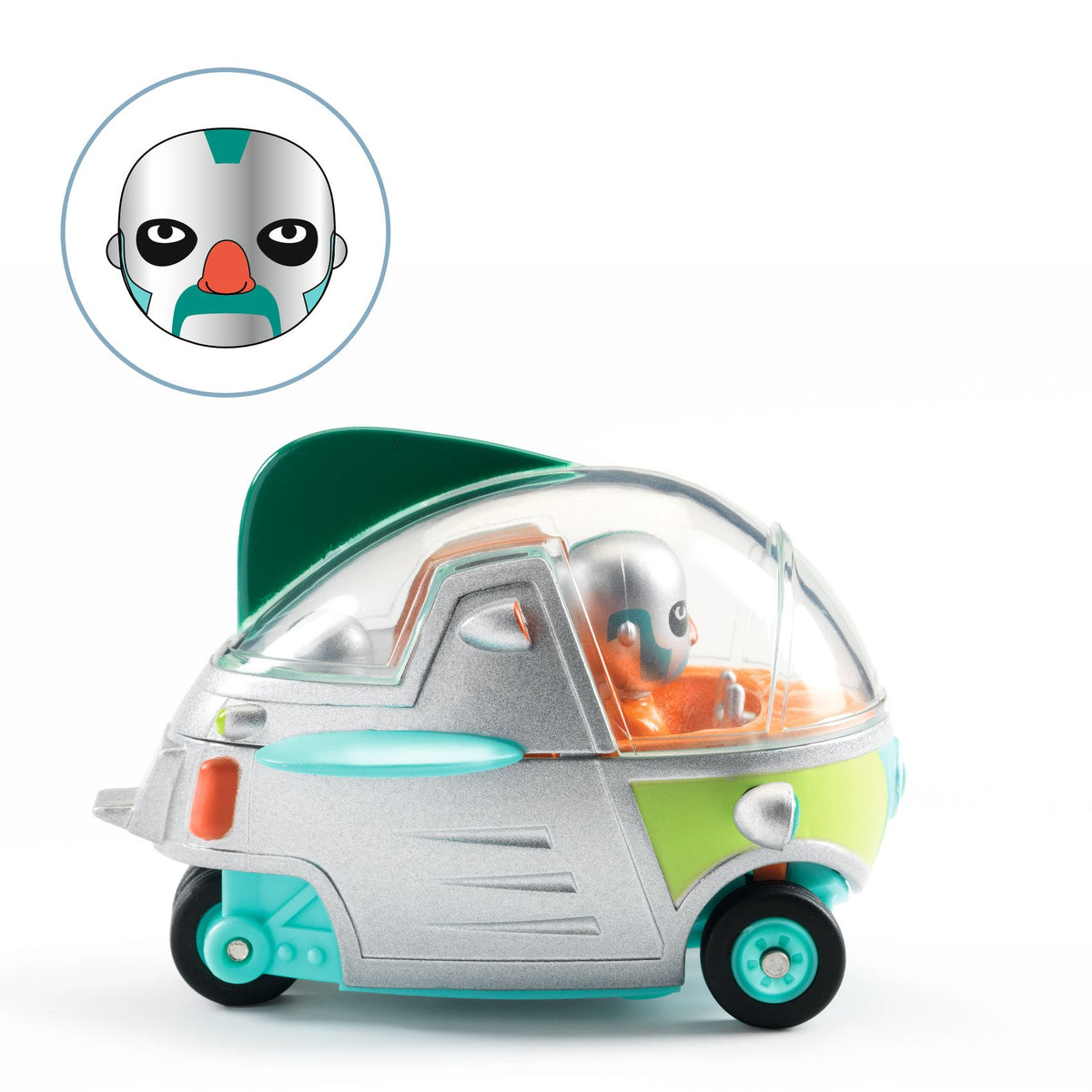 Petite voiture en métal, Visiteur X - Crazy Motors