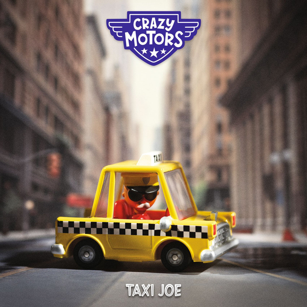 Macchinina in metallo, Taxi Joe - Crazy Motors