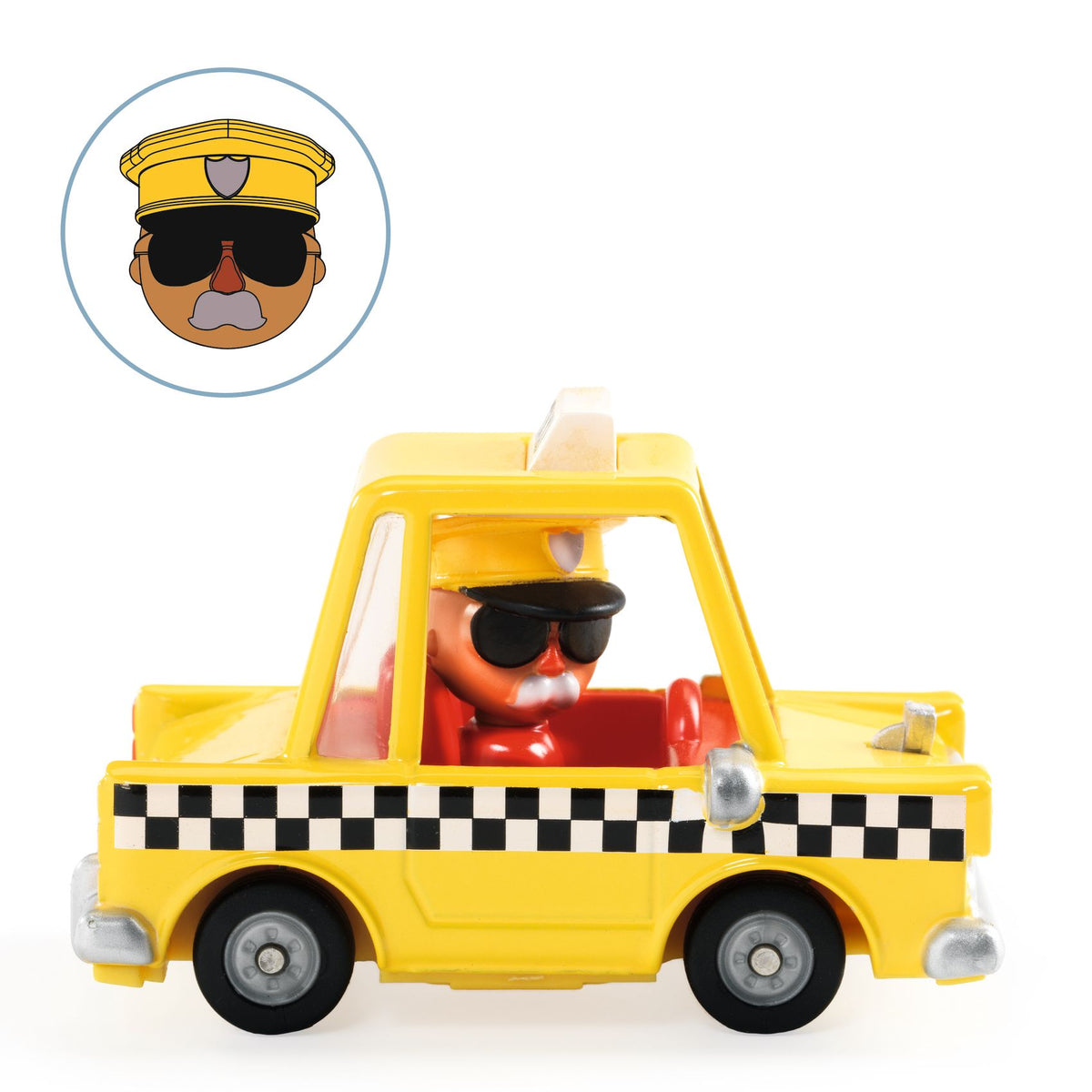 Macchinina in metallo, Taxi Joe - Crazy Motors