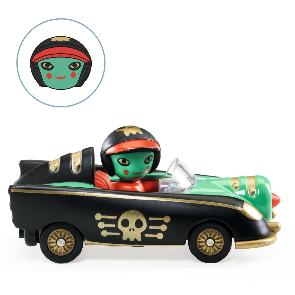 Macchinina in metallo, Pirate Wheels - Crazy Motors