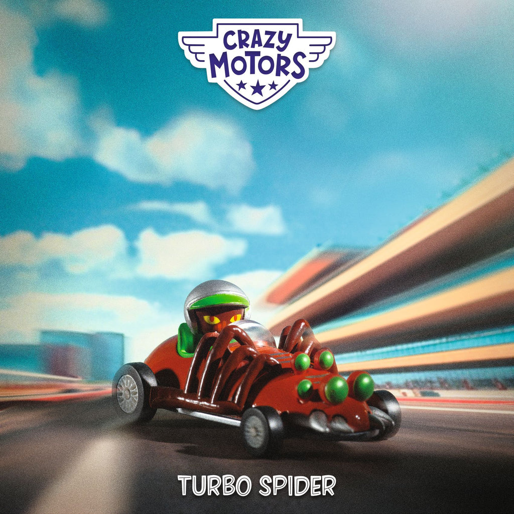Macchinina in metallo, Turbo Spider - Crazy Motors