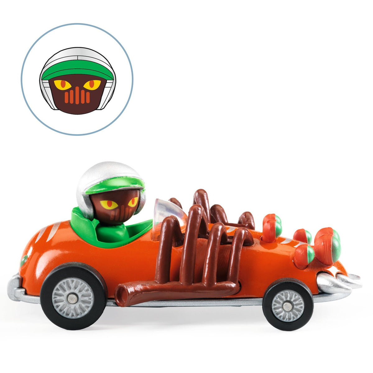 Petite voiture en métal, Turbo Spider - Crazy Motors