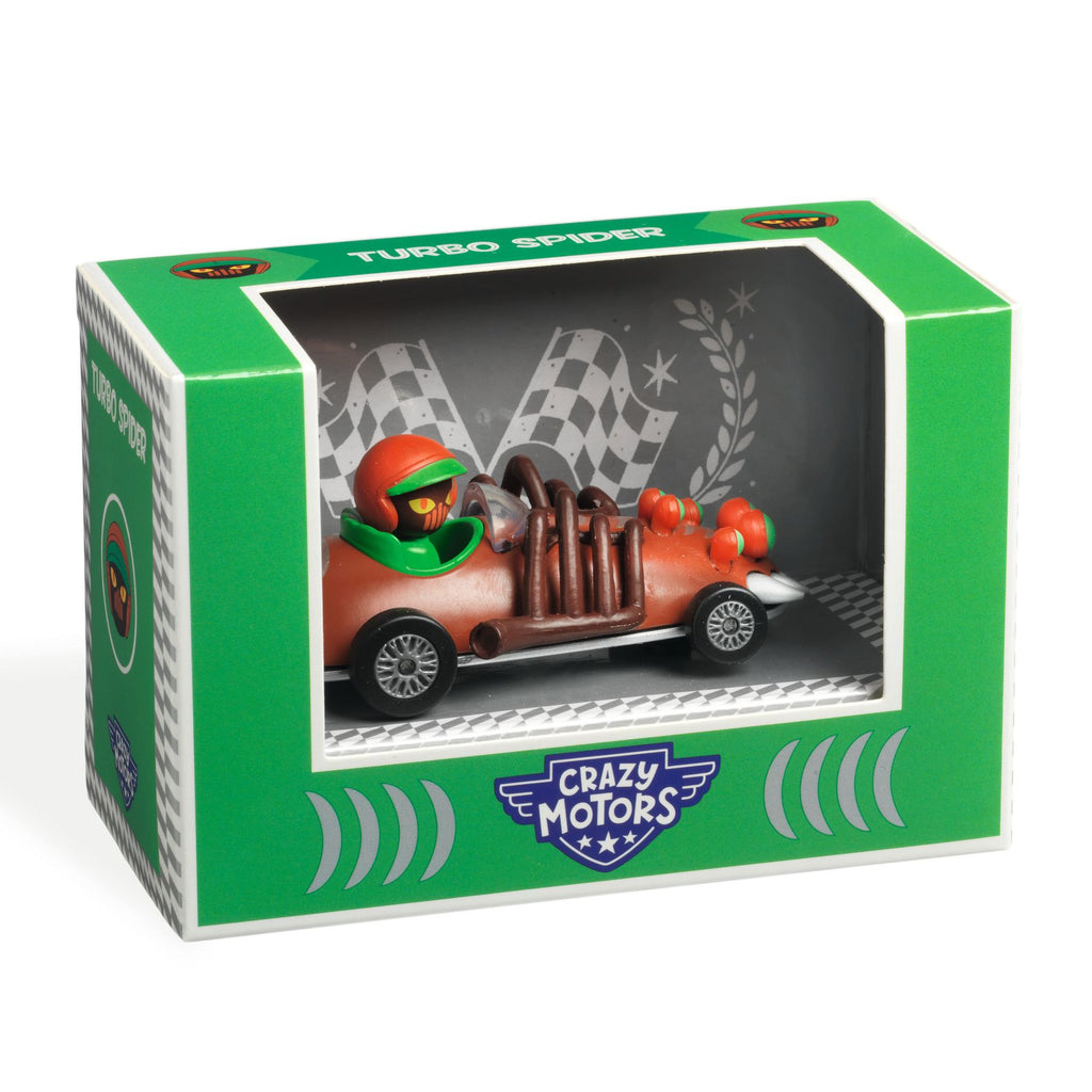 Macchinina in metallo, Turbo Spider - Crazy Motors - Djeco