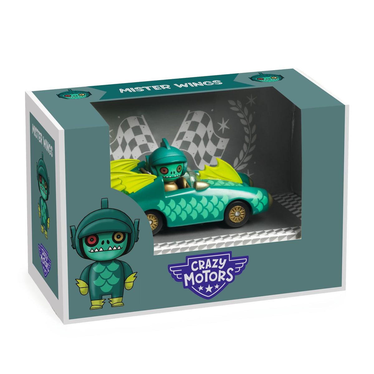 Macchinina in metallo, Mister Wings - Crazy Motors
