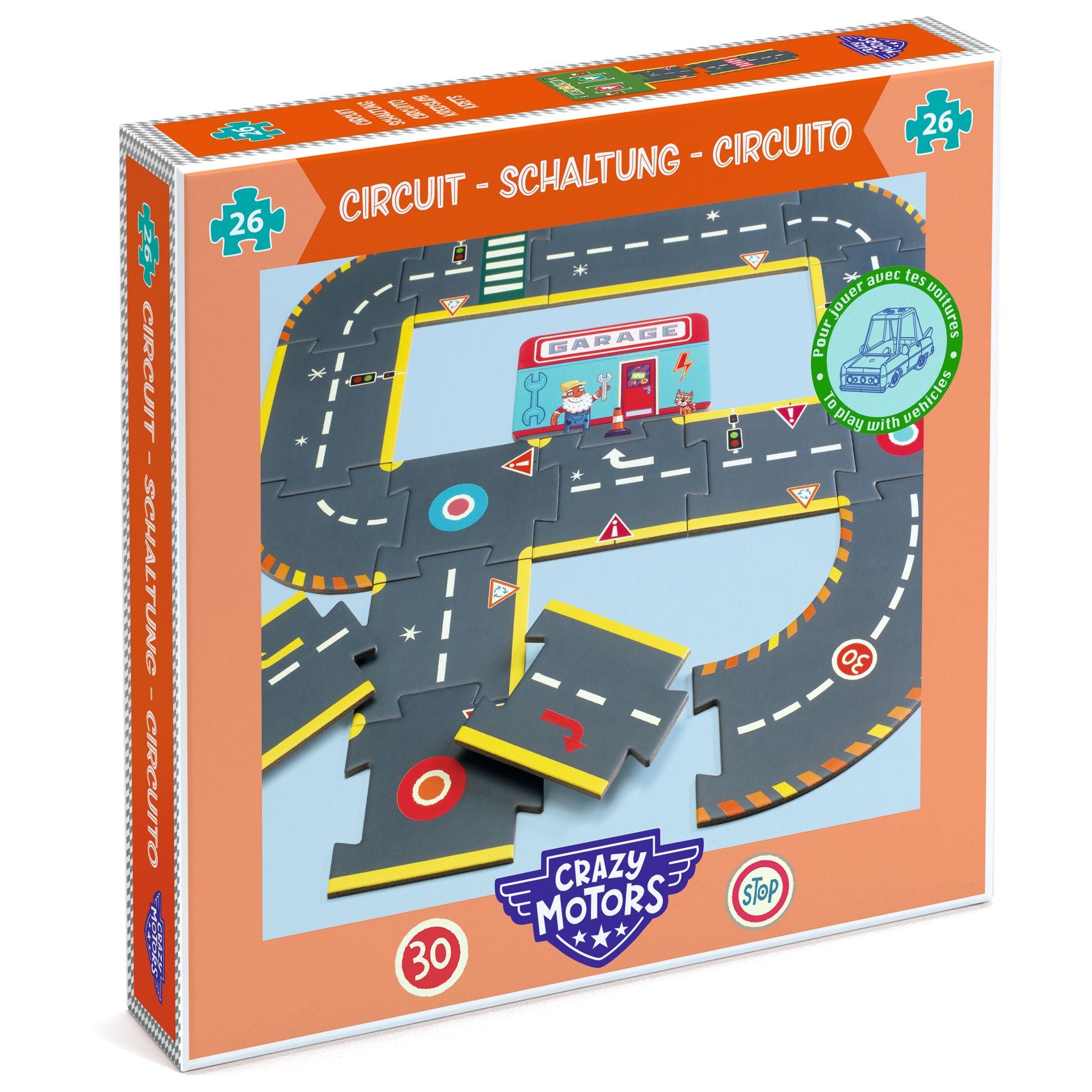 Puzzle Circuito, Crazy motors