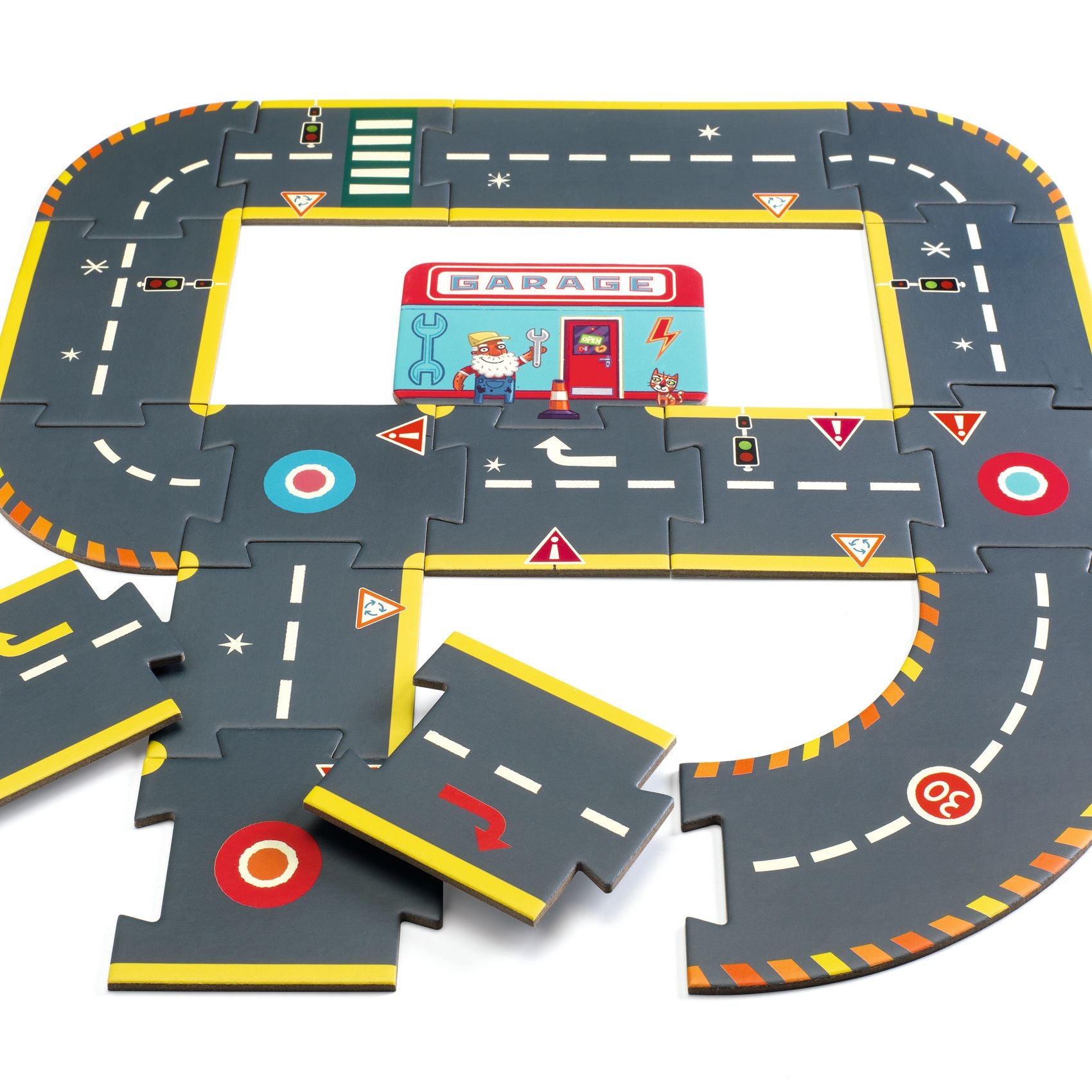 Puzzle Circuito, Crazy motors