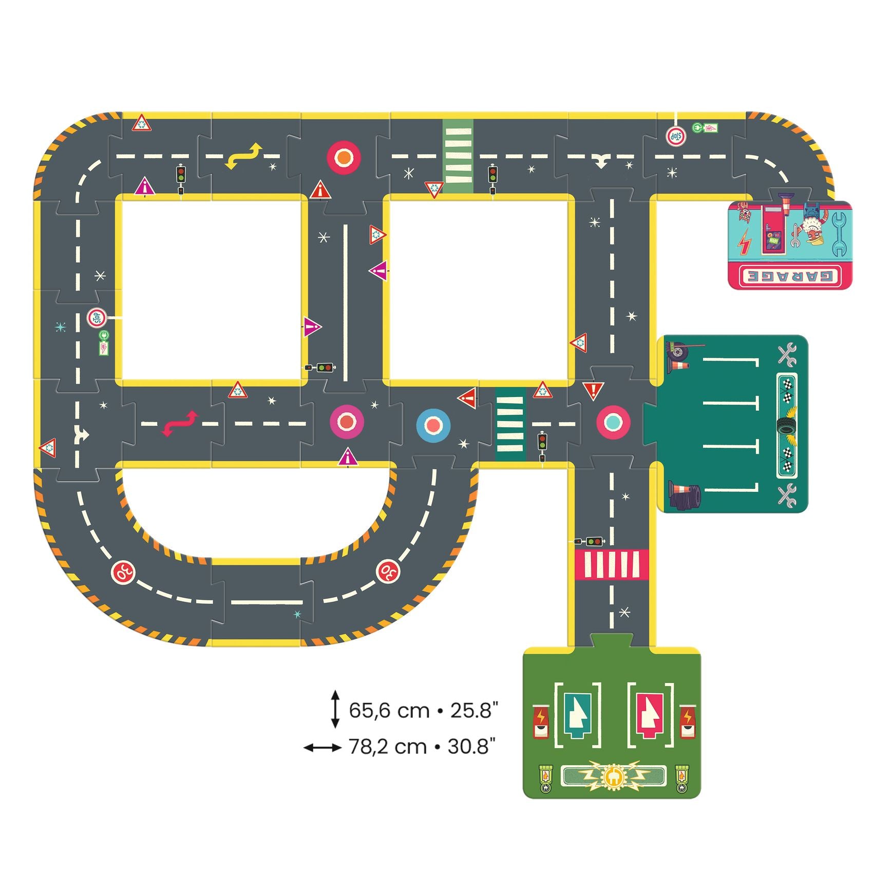 Puzzle Circuito, Crazy motors