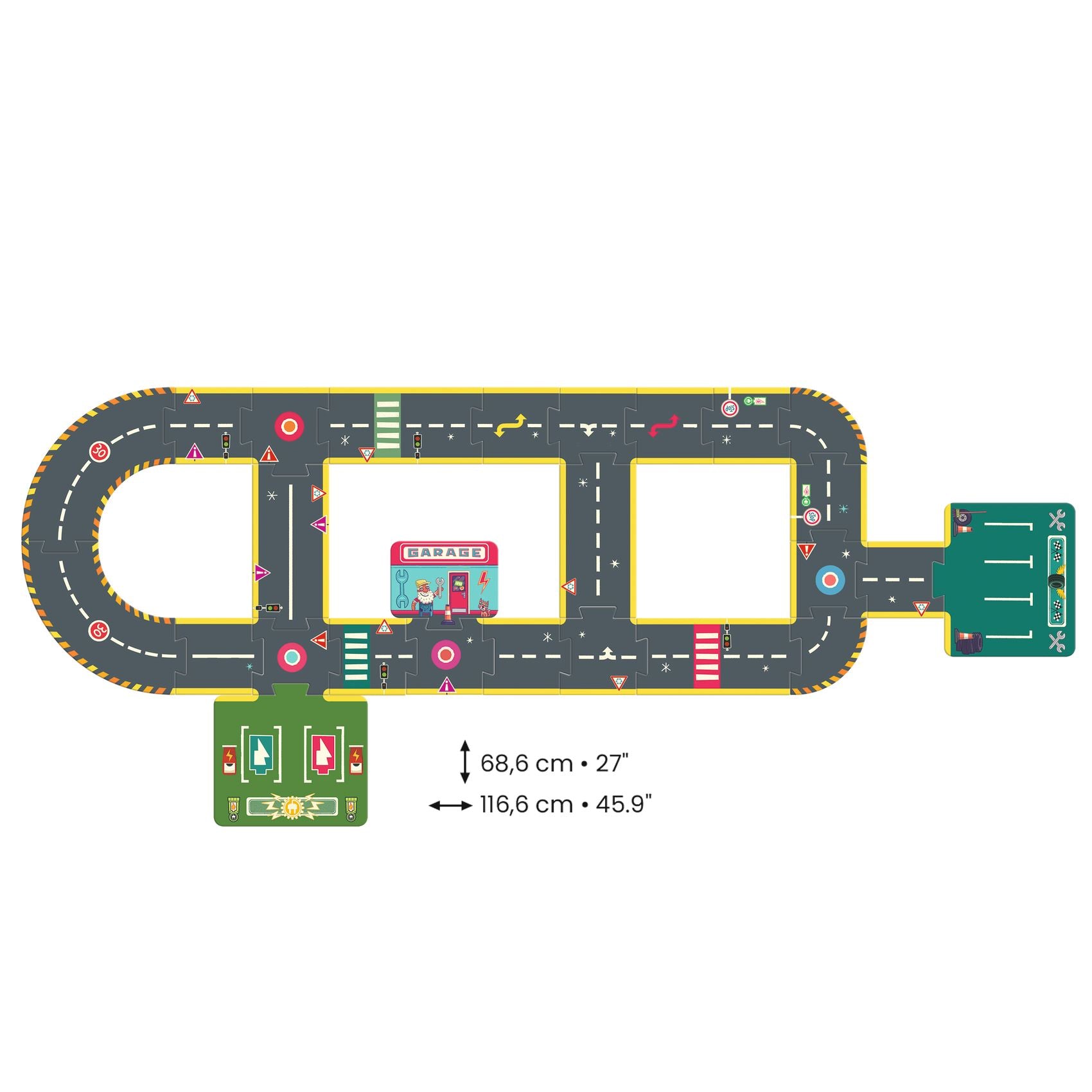 Puzzle Circuito, Crazy motors