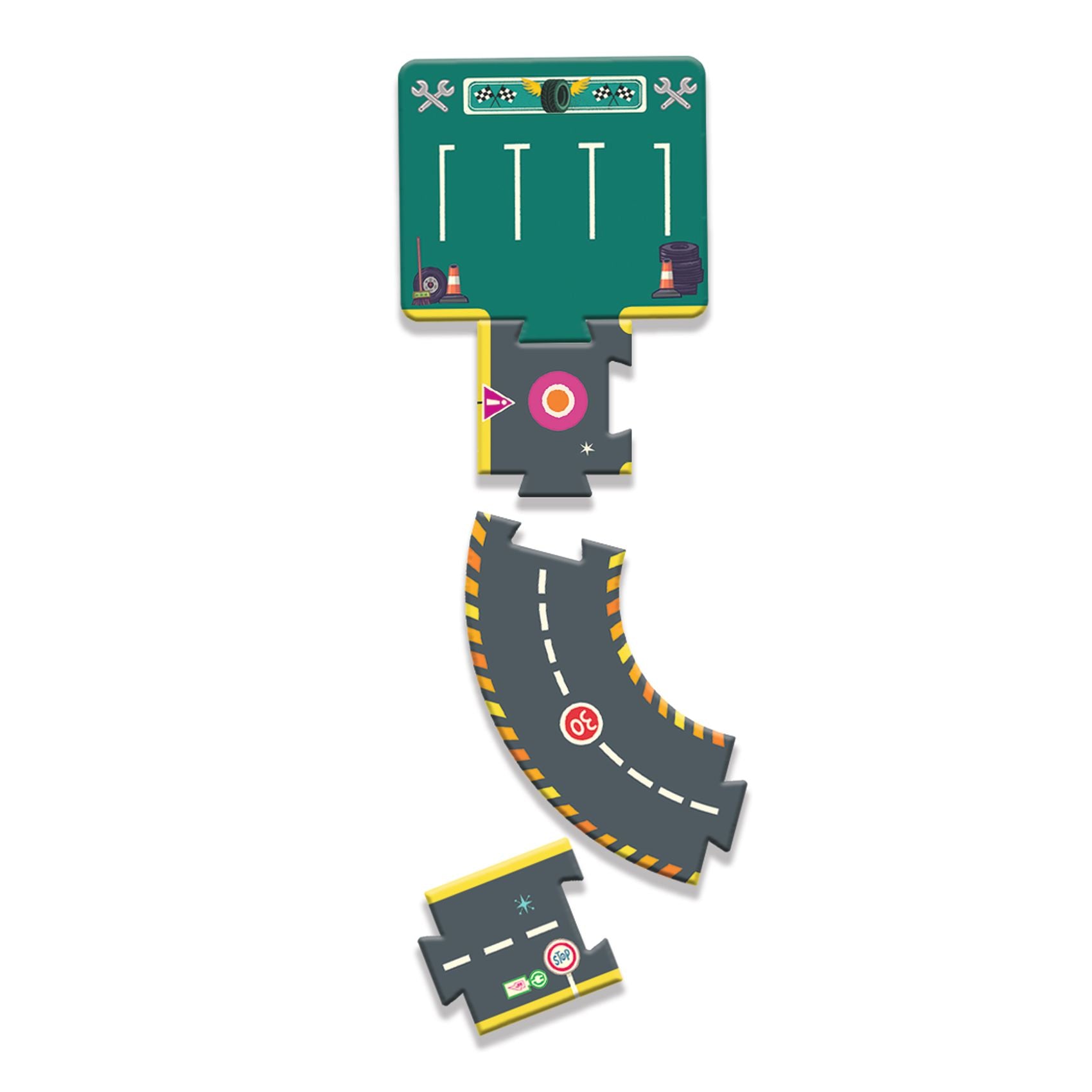 Circuit Puzzle, Crazy Motors