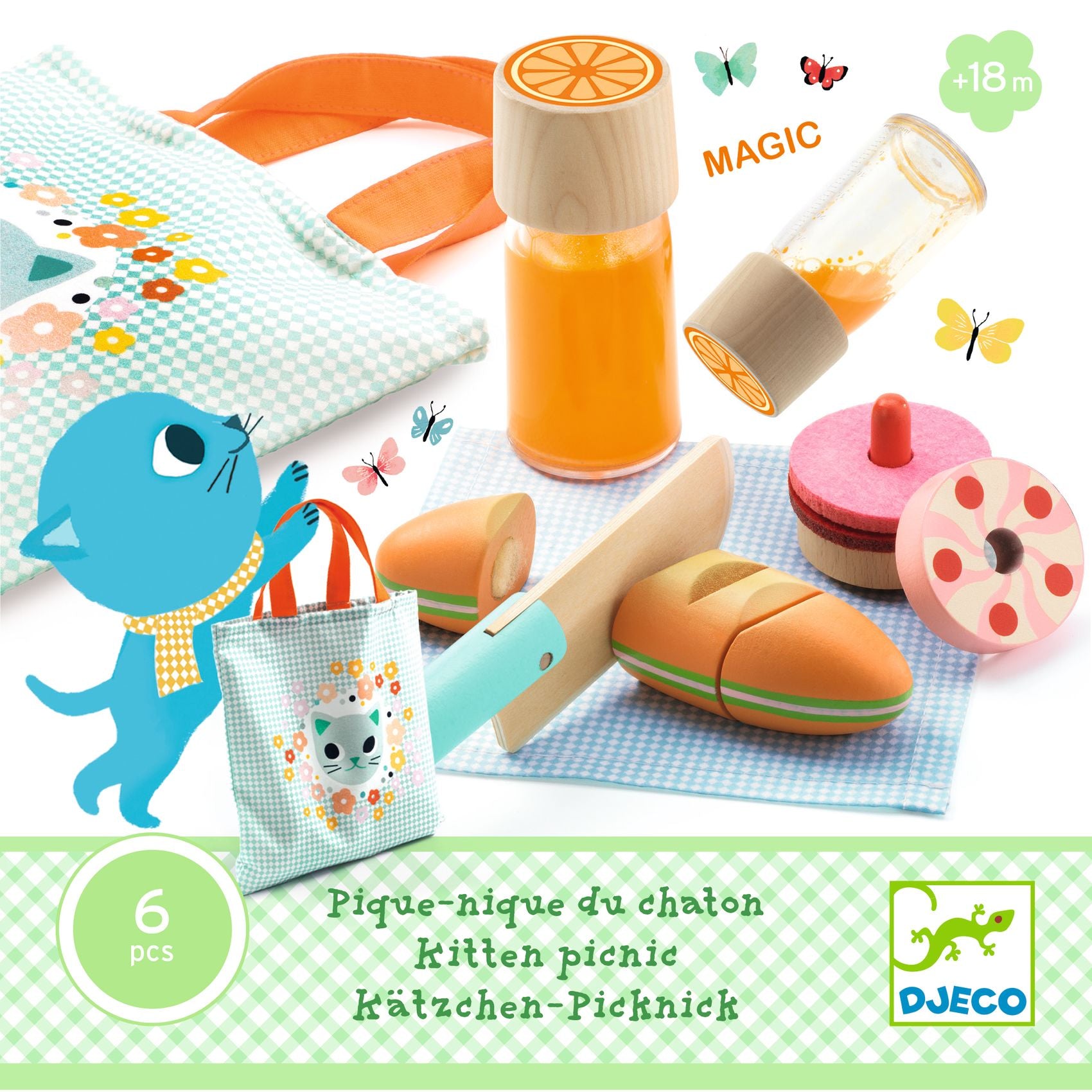 Picnic del gattino - gioco di fantasia | Djeco