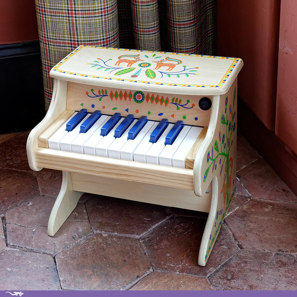 Pianoforte elettronico in legno, Animambo