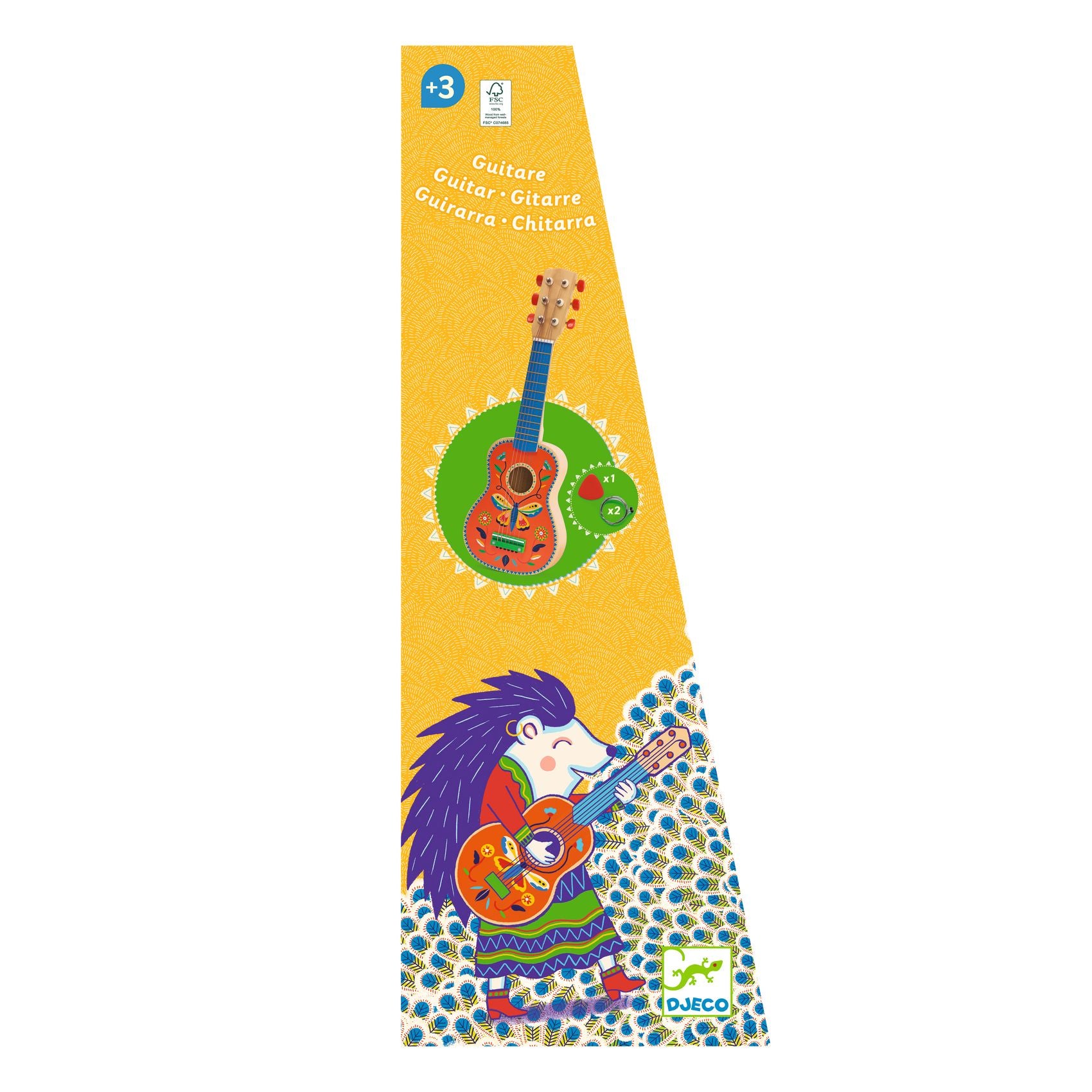 Wooden guitar for children, Animambo