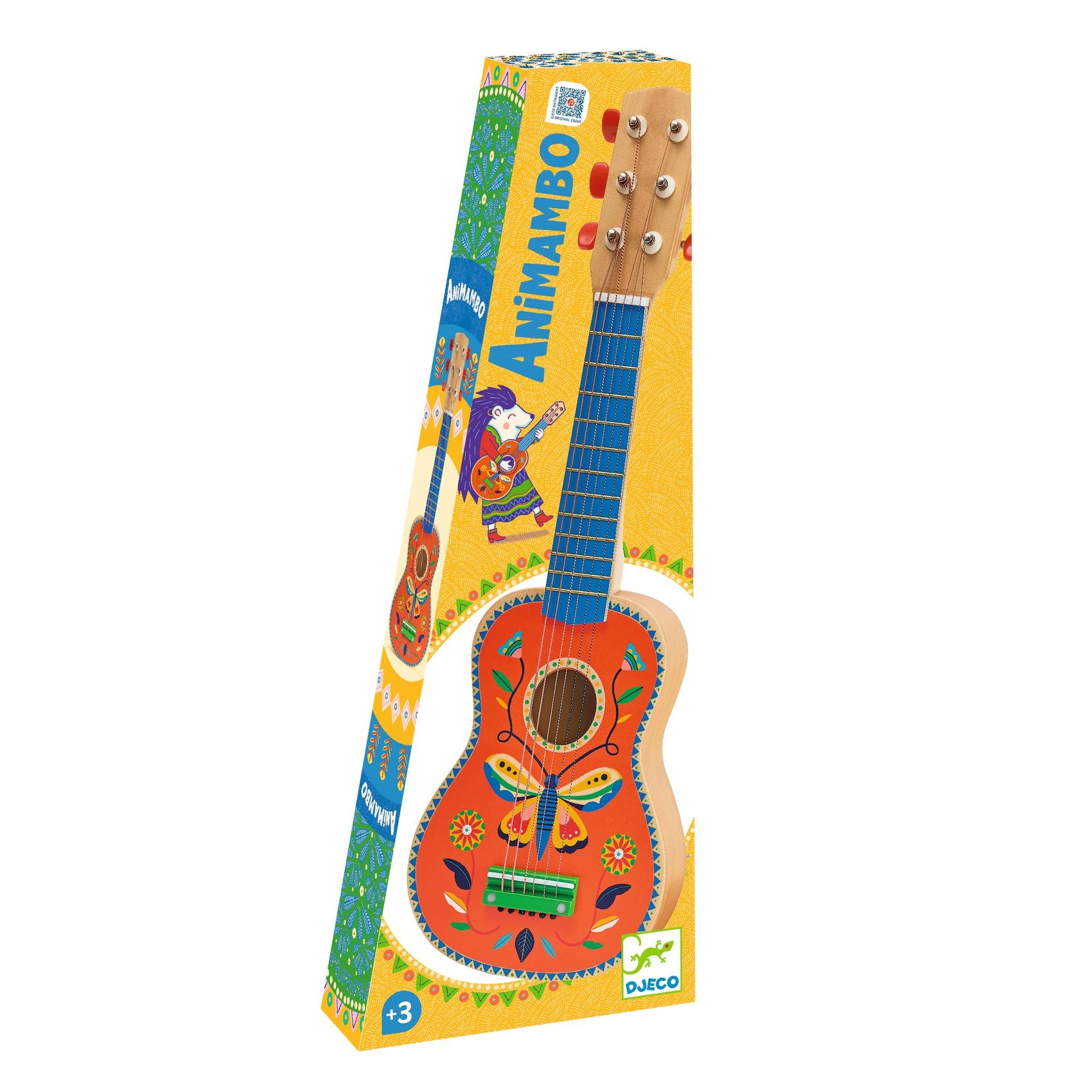 Wooden guitar for children, Animambo