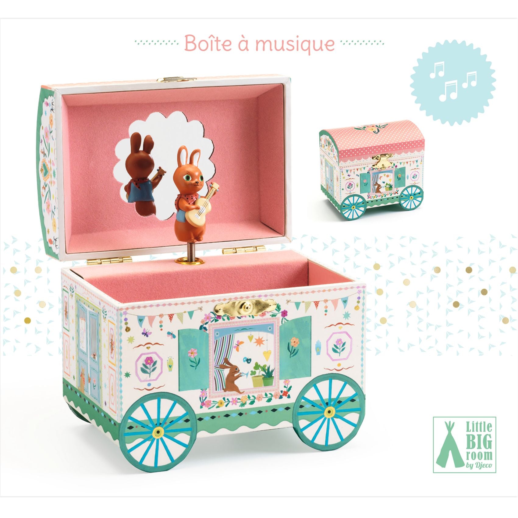 Carillon portagioie per bambini Caravan incantato | Djeco DJ06091