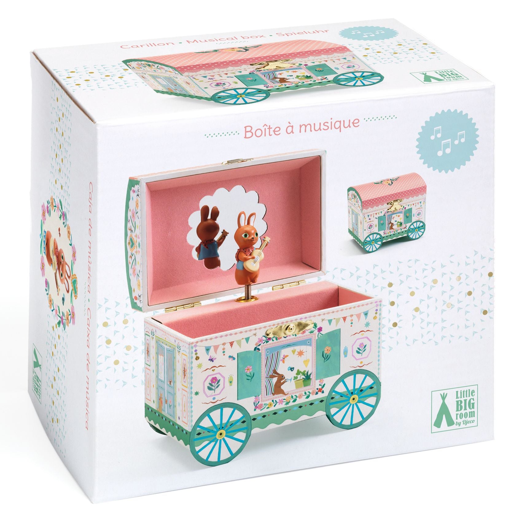 Carillon portagioie per bambini Caravan incantato | Djeco DJ06091
