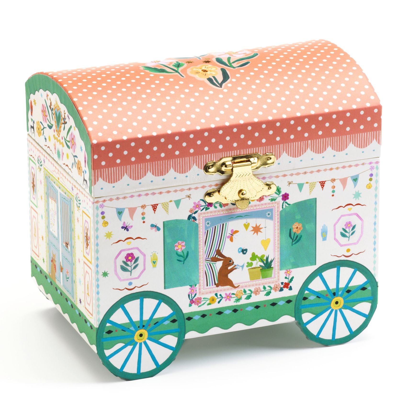 Carillon portagioie per bambini Caravan incantato | Djeco DJ06091
