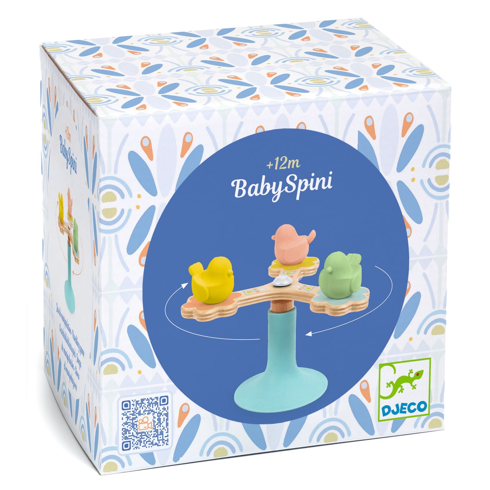 Gioco attività su ventosa in legno, BabySpini