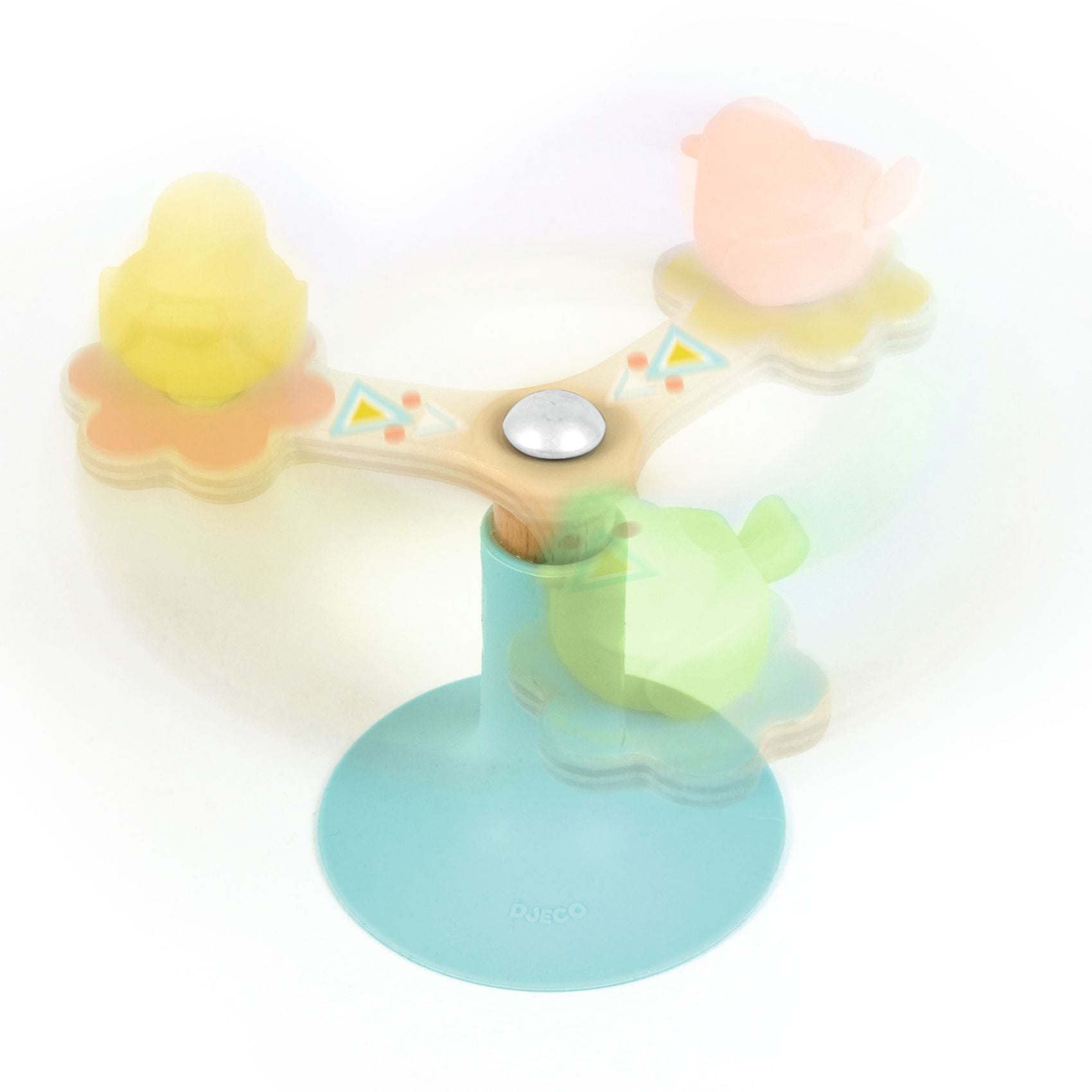 Gioco attività su ventosa in legno, BabySpini