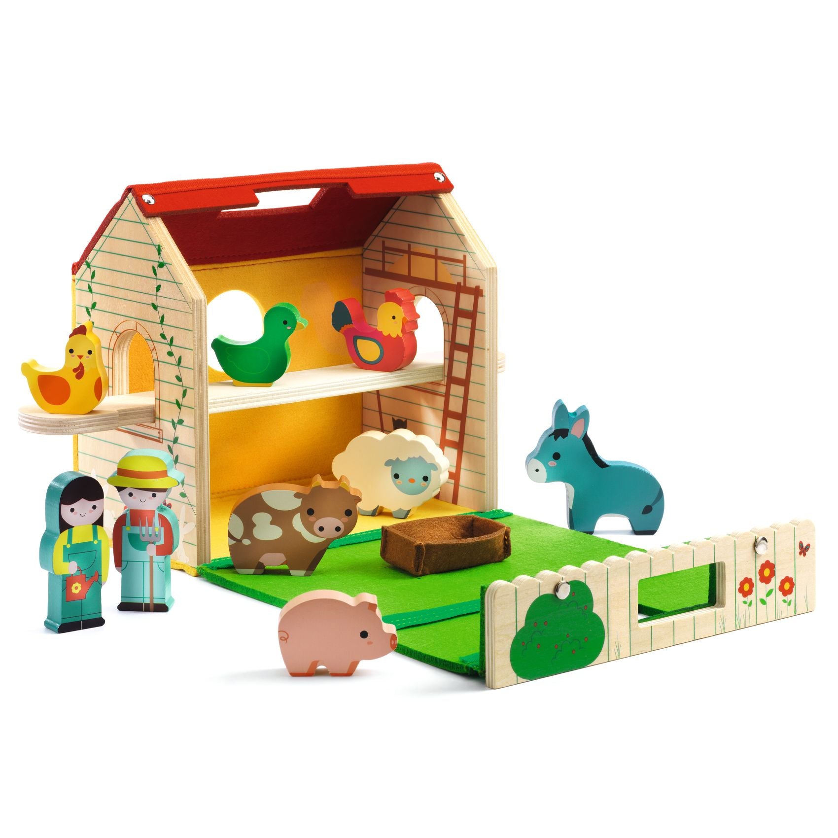 Softi farm, Felt and wood farm