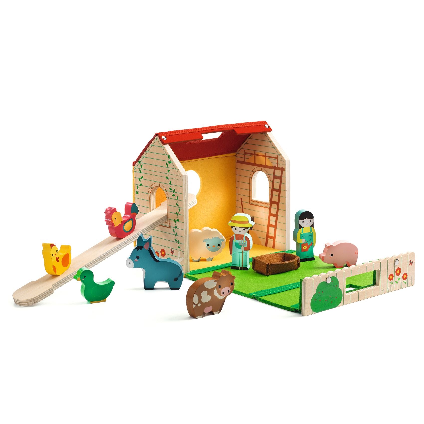 Softi farm, Felt and wood farm