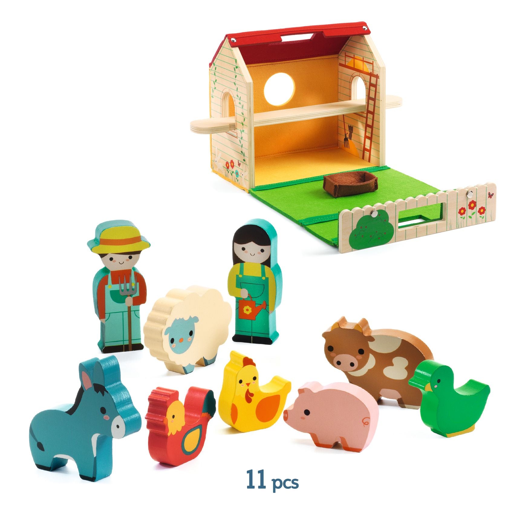 Softi farm, Felt and wood farm