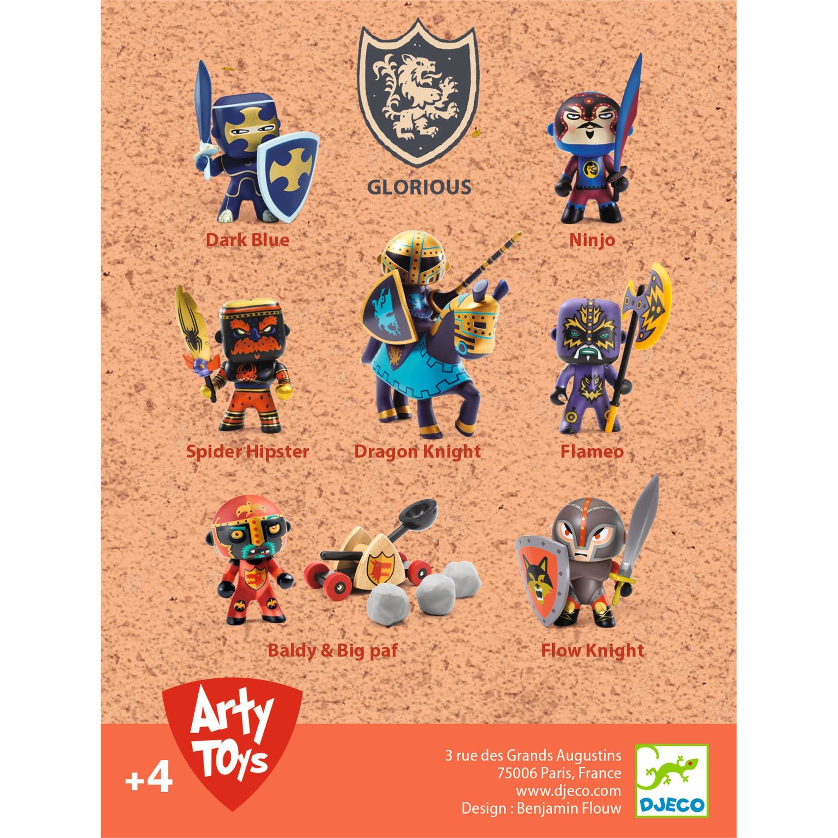 Flow Knight, Glorious Arty toys